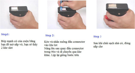 CleMate dụng cụ vệ sinh hoàn hảo đầu connector