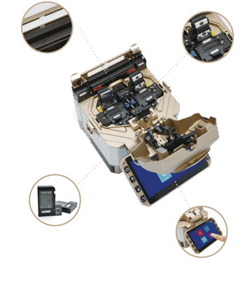 Mini 6s máy hàn sợi quang nhỏ nhất